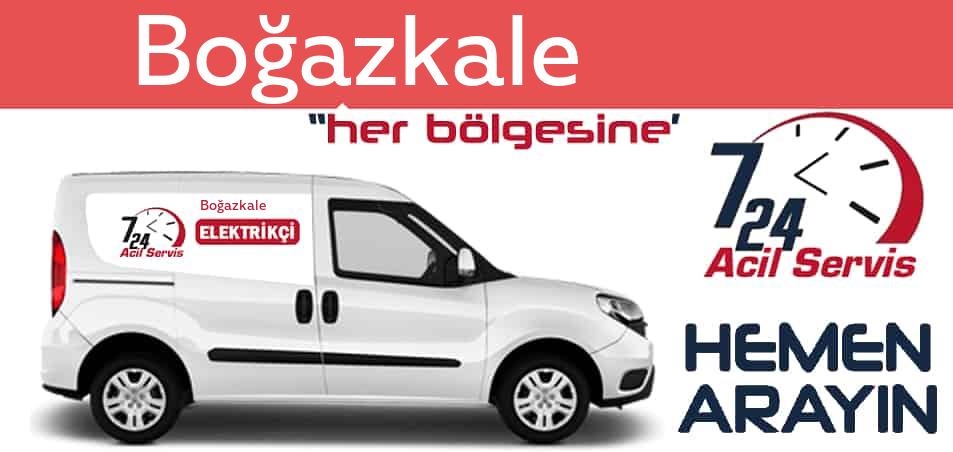 Boğazkale elektrikçi 7/24 acil elektrikçi hizmetleri sunmaktadır. Boğazkalede nöbetçi elektrikçi ve en yakın elektrikçi arıyorsanız arayın ustamız gelsin.
