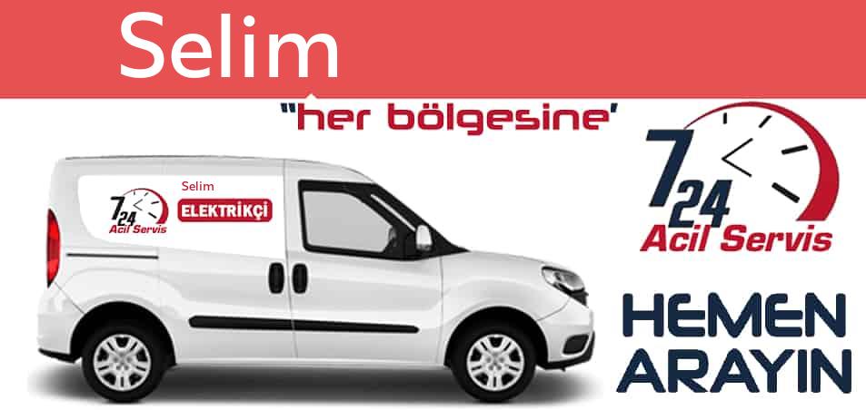 Selim elektrikçi 7/24 acil elektrikçi hizmetleri sunmaktadır. Selimde nöbetçi elektrikçi ve en yakın elektrikçi arıyorsanız arayın ustamız gelsin.