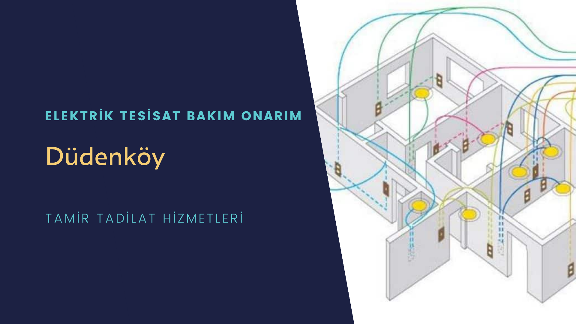Düdenköy'de elektrik tesisatı ustalarımı arıyorsunuz doğru adrestenizi Düdenköy elektrik tesisatı ustalarımız 7/24 sizlere hizmet vermekten mutluluk duyar.