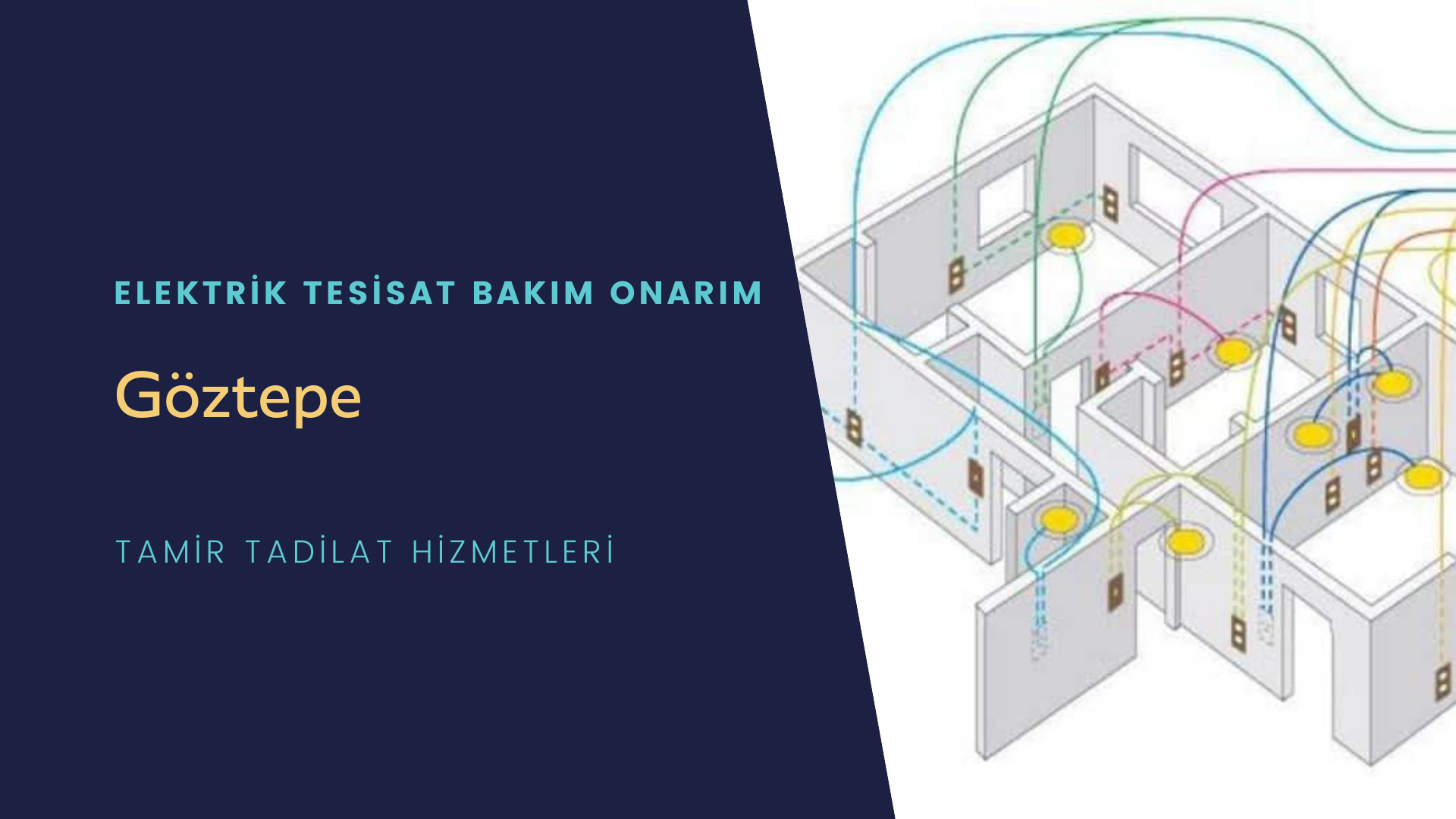 Göztepe'de elektrik tesisatı ustalarımı arıyorsunuz doğru adrestenizi Göztepe elektrik tesisatı ustalarımız 7/24 sizlere hizmet vermekten mutluluk duyar.