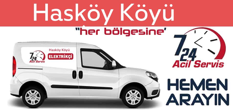 Hasköy Köyü elektrikçi 7/24 acil elektrikçi hizmetleri sunmaktadır. Hasköy Köyüde nöbetçi elektrikçi ve en yakın elektrikçi arıyorsanız arayın ustamız gelsin.