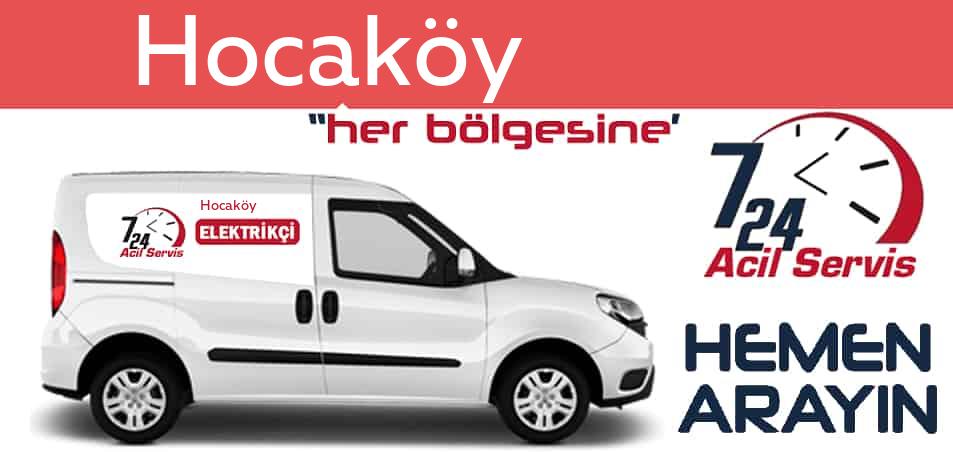 Hocaköy elektrikçi 7/24 acil elektrikçi hizmetleri sunmaktadır. Hocaköyde nöbetçi elektrikçi ve en yakın elektrikçi arıyorsanız arayın ustamız gelsin.