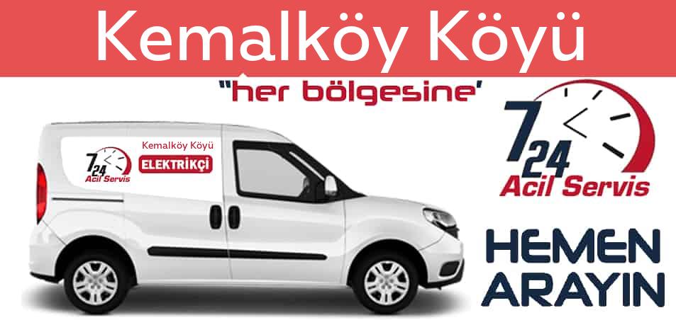 Kemalköy Köyü elektrikçi 7/24 acil elektrikçi hizmetleri sunmaktadır. Kemalköy Köyüde nöbetçi elektrikçi ve en yakın elektrikçi arıyorsanız arayın ustamız gelsin.
