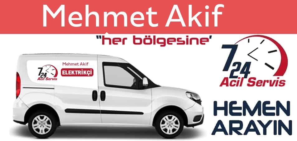Mehmet Akif  elektrikçi 7/24 acil elektrikçi hizmetleri sunmaktadır. Mehmet Akif de nöbetçi elektrikçi ve en yakın elektrikçi arıyorsanız arayın ustamız gelsin.