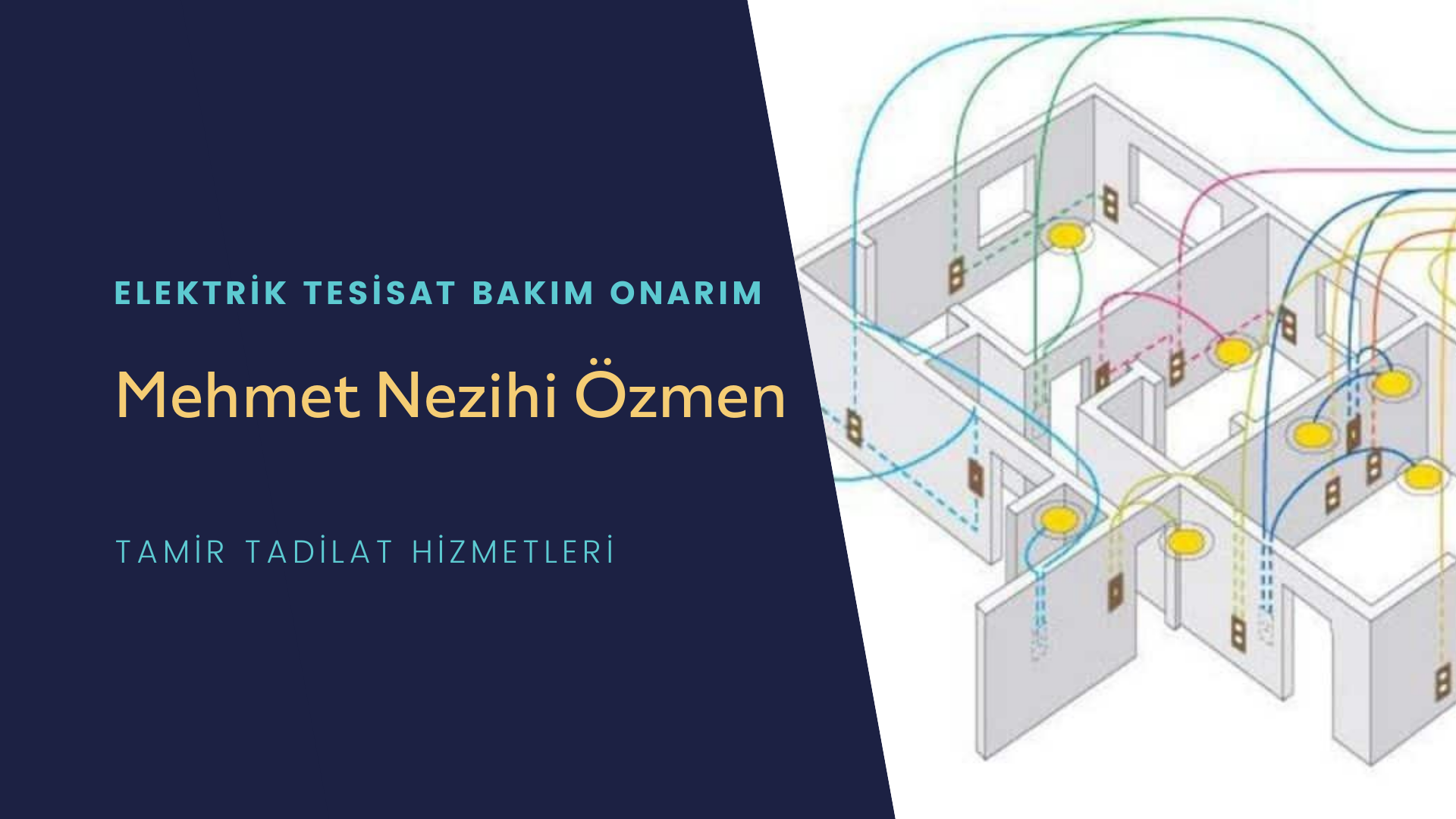 Mehmet Nezihi Özmen   elektrik tesisatı ustalarımı arıyorsunuz doğru adrestenizi Mehmet Nezihi Özmen  elektrik tesisatı ustalarımız 7/24 sizlere hizmet vermekten mutluluk duyar.